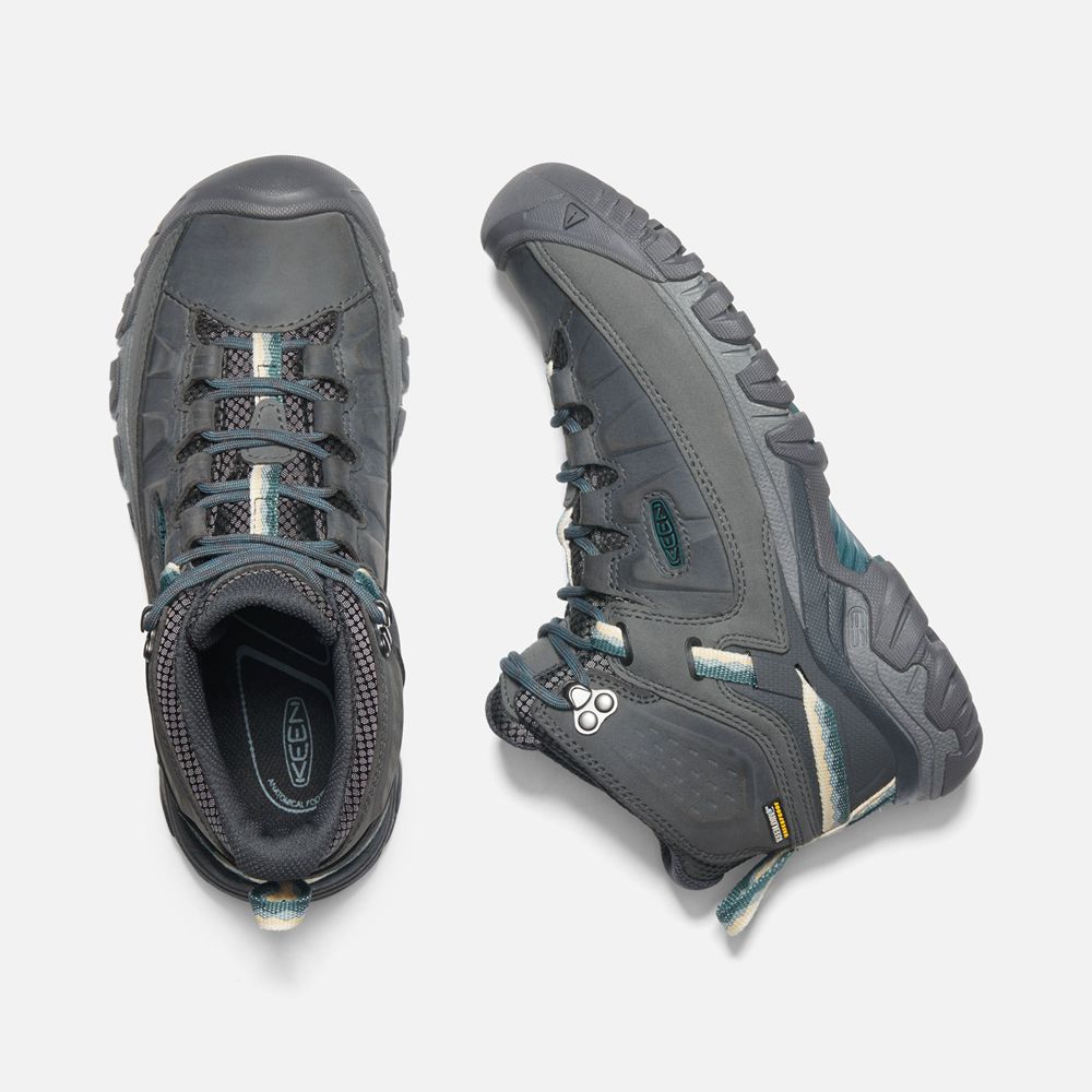 Keen Outdoor Bot Kadın Koyu Gri - Targhee Iii Waterproof Mid - Türkiye DHIB04126